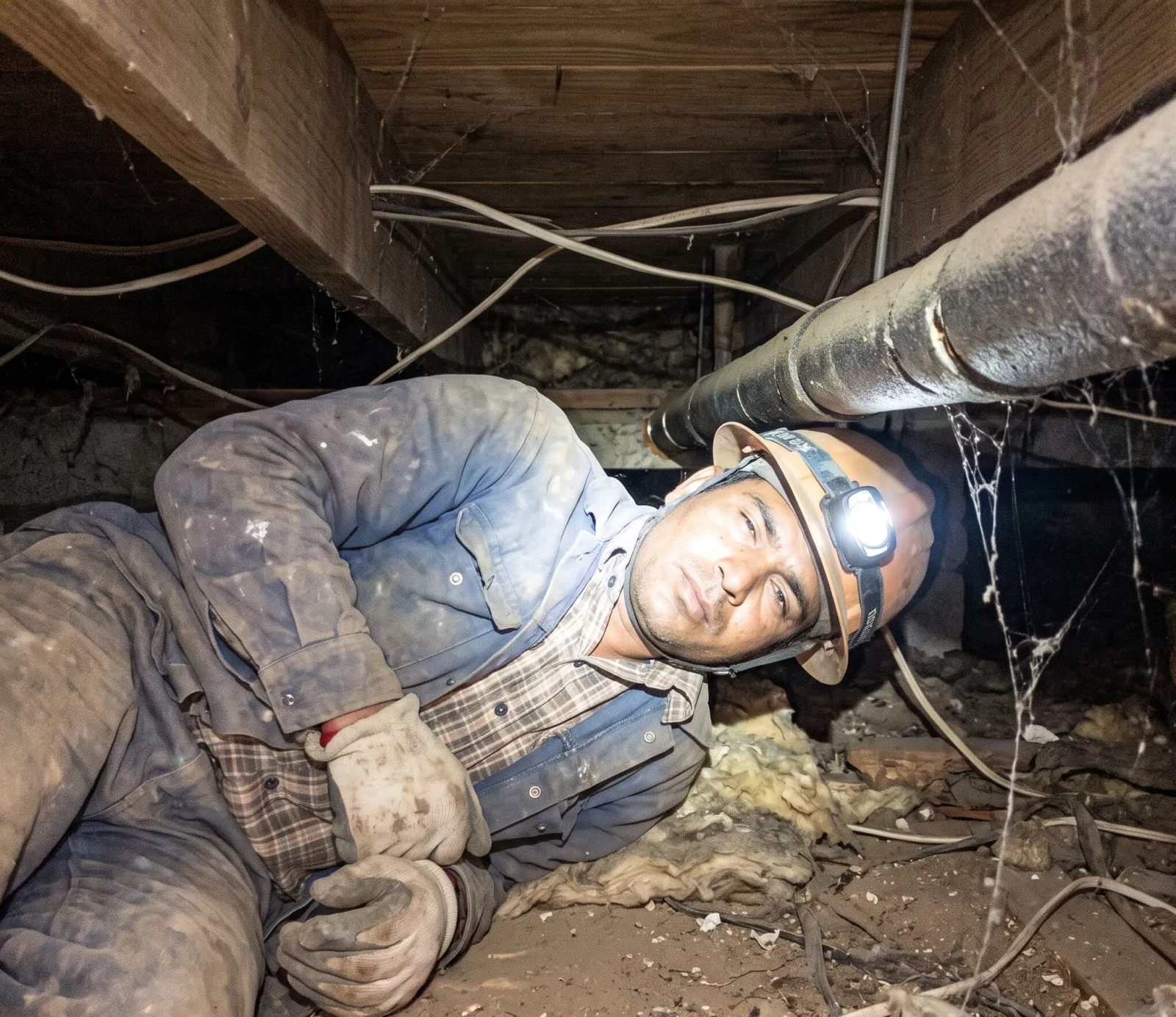 AC Condensate Line Clog water damage in Tempe, AZ